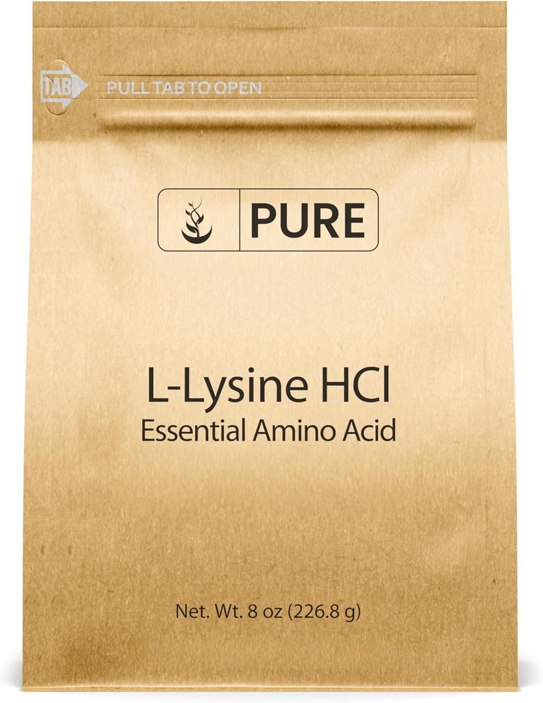 純粋な元の原料L-Lysine HCl (8のoz)アルファ アミノ酸、非GMOのグルテンフリー