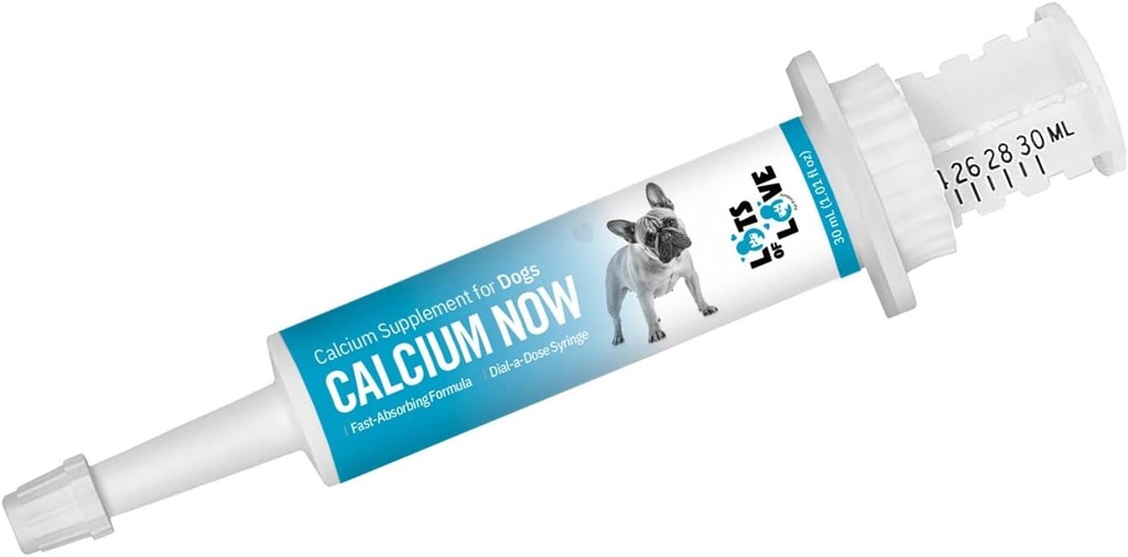 Calcium Now - 犬を助けるための経口カルシウム(30ml) - 犬と猫のカルシウムサプリメントペースト - 愛のロット