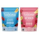 Ultima Replenisher Electrolyteパウダードリンクミックスバンドル – 砂糖無料 – バラエティ, 腸の健康 – 20 スティックパック, 14 スティックパック – 6 電解液とミネラル – ケトフレンドリー, ビーガン, 非GMO