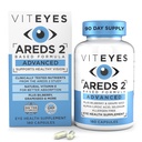 Viteyesは、Bilberry、ブドウ種子、FLORAGLO Lutein、Selenium、ナチュラルビタミンE、アレルゲンフリー、ビジョン保護、アイドクターTrusted、180カウントの2つの高度なアイビタミン、Macularサポートを提供しています