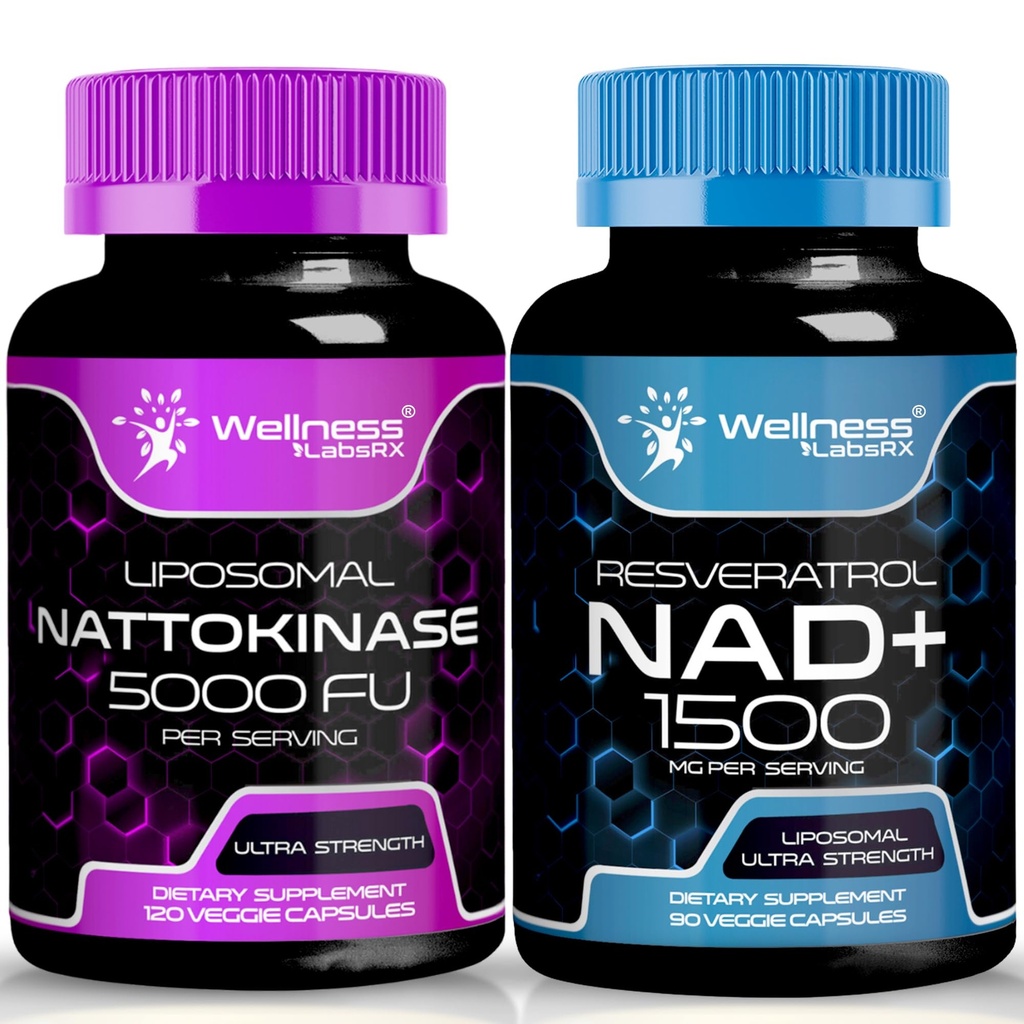 ウェルネス LABSRX NAD カプセル │Nattokinase カプセル