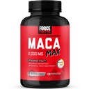 フォースファクターマカマックス、マカルートカプセルは、黒マカ、赤マカ、黄色のマカパウダー、マカルートパウダー、2000mg、120カプセルで作られた死亡率とパフォーマンスを最大化