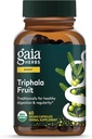 Gaia Herbs Triphala Fruit - Supports Digestive Health - Gently Cleanses Your System* - with Amla Fruit, Belleric Myrobalan, and Chebulic Myrobalan - 60 Vegan Capsules (30-Day Supply)