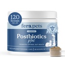 犬と猫のためのプレバイオティクスプラスFeraペットのPostbiotics - スリッパエルム - 最適な消化の健康と炎症反応を促進 - 免疫を強化 - 120 Scoops