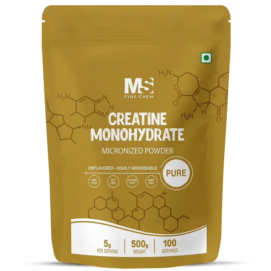 即刻のクレアチンの Monohydrate の粉 500 グラム(1.1 Lb)、サーブごとの 5000mg の Micronized のクレアチンの粉、Unflavored、純粋、注入口無し、ケト及びビーガン、女性および人のための容易な分解のプレワークアウト