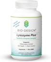 Lysozyme Plus Systemic Enzyme Complex - Broad Spectrum & Highly Active Vegetarian Enzymes - Supports Gut Health, Fibrin & Inflammation Control - 120 Capsules
