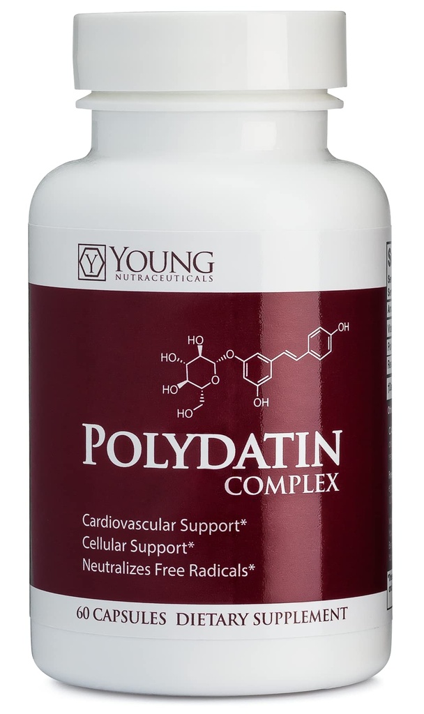 Mirica YoungNutra PolydatinのコンプレックスとResveratrol-の高い吸収 - 60のカプセル
