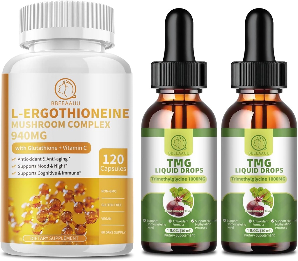L-Ergothioneineのきのこの複雑なカプセル及びTMG (Trimethylglycine)の液体の低下