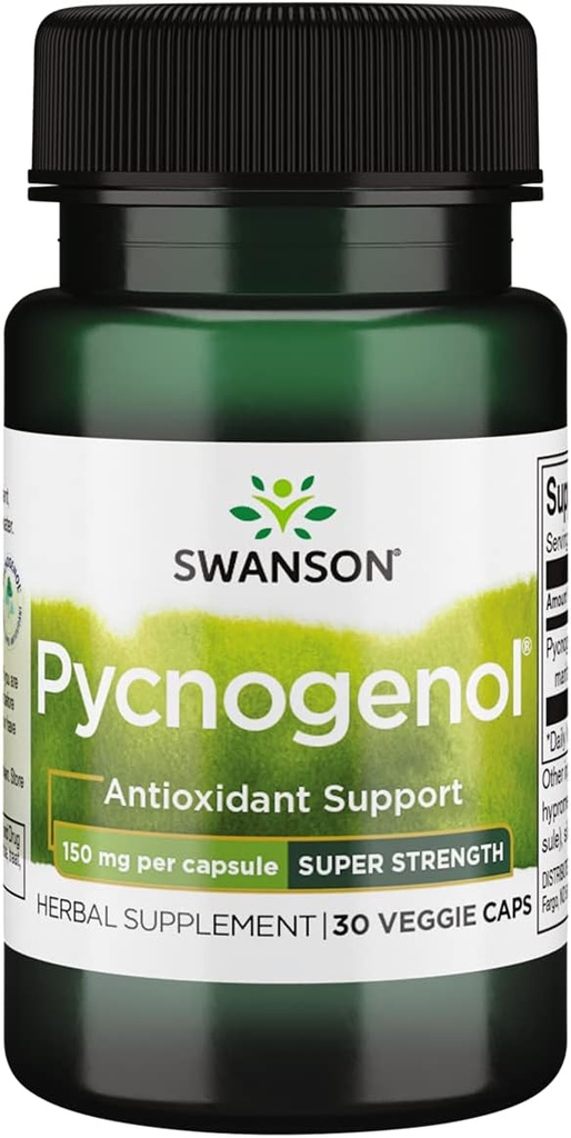 スワンソンの極度の強さのPycnogenol 150のミリグラム30のベジス カプセル