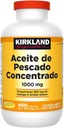キルクランドシグネチャーフィッシュオイル1000mg、400カウント