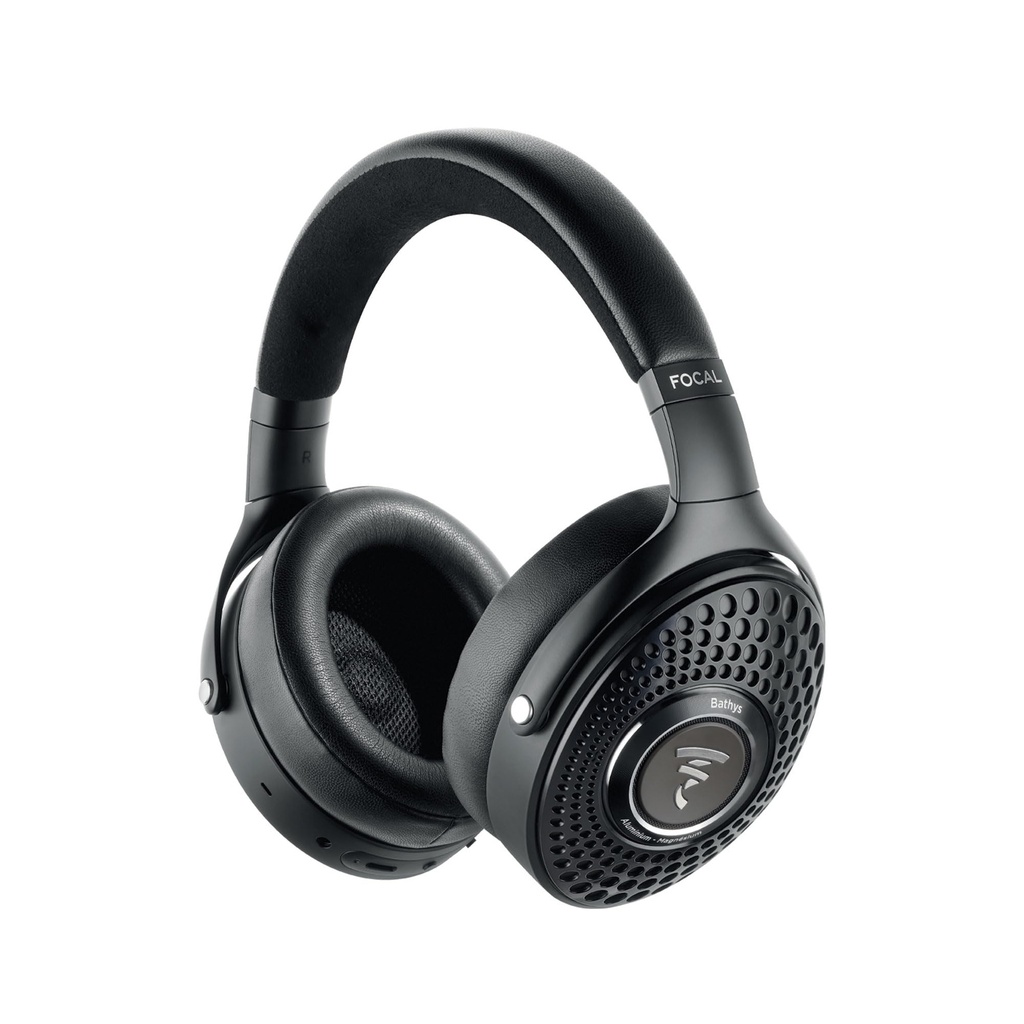 Focal BATHYS Over Ear HiFi Bluetooth Wireless Headphones with Active Noise Cancelation (Black Stealth)