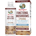 MaryRuth Organicsのきのこの補足、きのこの液体のビタミン、免疫サポートのためのReishiのきのこの補足、トルコの尾のビタミンの圧力救助、ビーガン、非GMOのグルテンフリー、15.22 Fl Oz