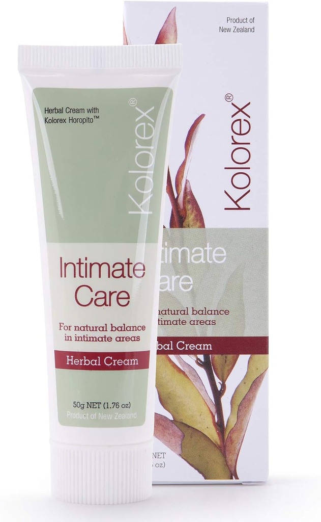 Kolorex® Vaginal Care Cream, Natural Herbs soothes Intimate Areas, Replenish Sensitive Skin.