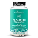 Flourish Probiotics + 女性のためのプレバイオティクス – ガットと消化, 尿路面電車, 膨満を減らします, 腟の健康 – 18 臨床的に実証済みの緊張, 14 Billion CFU – 30 棚安定したミニビーガンカプセル