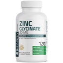 Bronson亜鉛Glycinate 30mgのChelatedの優秀な吸収100%のChelatedの方式非GMO、120のベジタリアンのカプセル