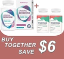 TUDCAコンプレックス2パックとLiposomal Berberine 1500mgバンドルであなたの健康を最適化