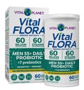 Vital Planet - Vital Flora Men over 55 Daily Probiotics, 60 Billion CFU, Diverse Strains, Organic Prebiotics, Immune Support, Digestive Health Shelf Stable Probiotics for Men, 60 Capsules   バイオリズムチャート