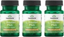 Swanson L. Reuteri Probiotic Plus w/L. Rhamnosus L. Acidophilus & FOS Prebiotic Digestive Support - Gut Health w/ 7 Billion CFU per Capsule - (30 Veggie Capsules) (3パック)