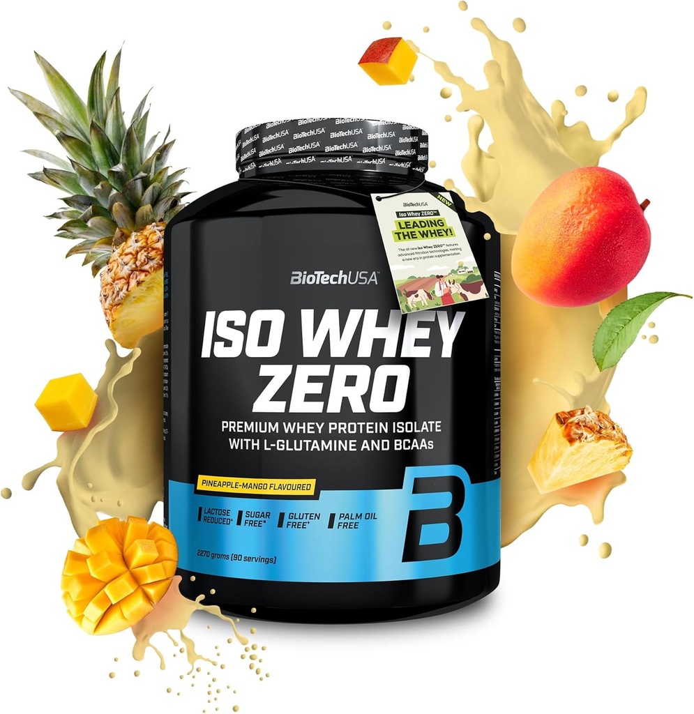 Biotech USA Iso Whey Zero 2.27kg パイナップルマンゴー by BiotechUSA