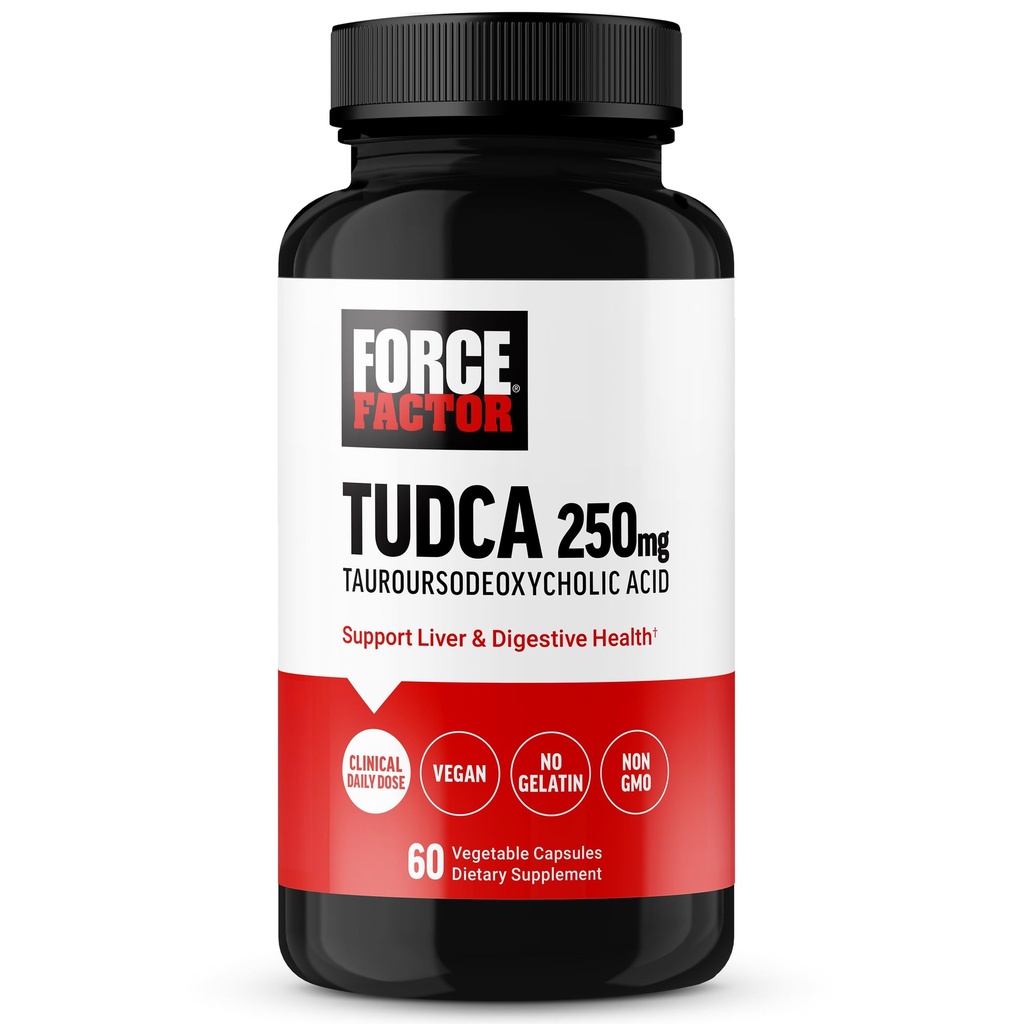力率 TUDCA の肝支持の補足、胆嚢の健康および肝臓の健康、Tauroursodeoxycholic の酸、臨床線量、完全菜食主義者の友好的、非 GMO、60 の野菜カプセルのための強力な抗張塩