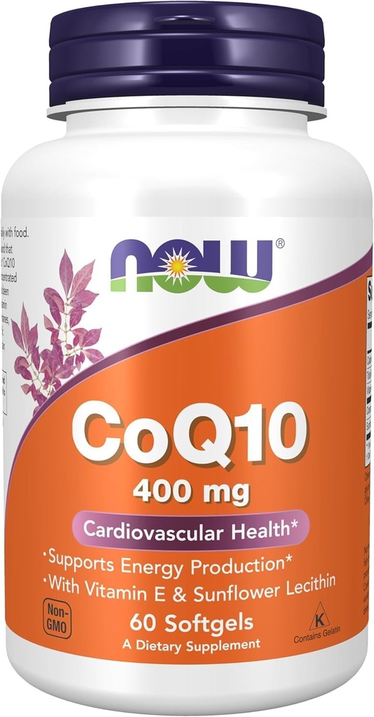 今食糧、CoQ10、400のmg、60のSoftgels