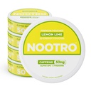 Nootro Caffeineの向知性袋(レモン ライム) - 50mgカフェイン、50mgアルファGPC、砂糖およびカロリー無しの50mg L-テアニン- 1缶あたりの20の袋- 5のパックが付いているエネルギー袋