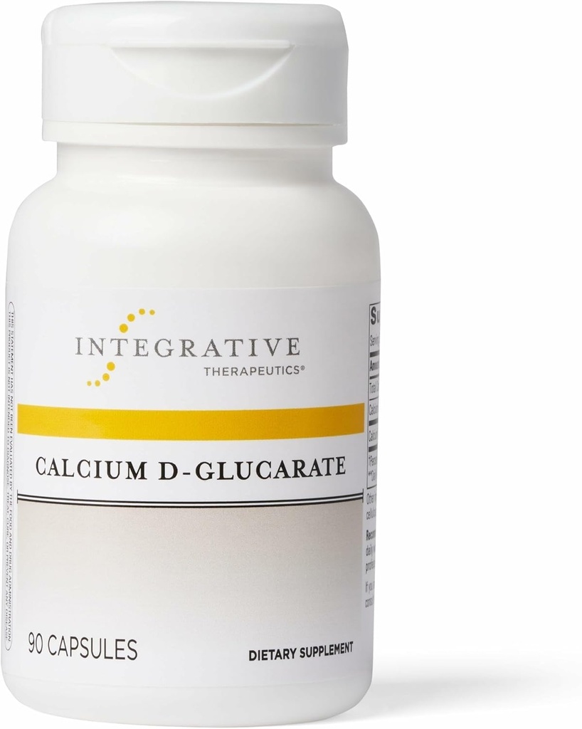 Integrative Therapeutics Calcium D-Glucarate - 解毒システムのための毎日のサポート* - 健康な免疫機能とエストロゲンのMetabolismを支えて下さい* - グルテン及び酪農場 - 90のカプセル(30のサービング)
