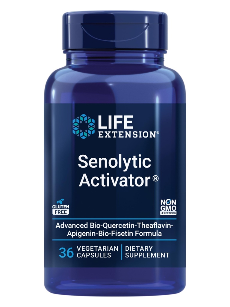 Life Extension Senolytic Activator, Healthy Aging Support, 36 Capsules