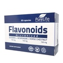 フラボノイド60日は健康な循環、静脈、毛細血管およびリンパ下水- MPFF- Micronized Diosmin 150mg + Hesperidin 150mg +馬のChestnut150mg- GMPの証明書、完全菜食主義者の支えます
