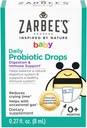 ZarbeeのBaby Probioticドロップ、毎日の消化+免疫サポート、新生児&アップ、0.27 Fl Oz