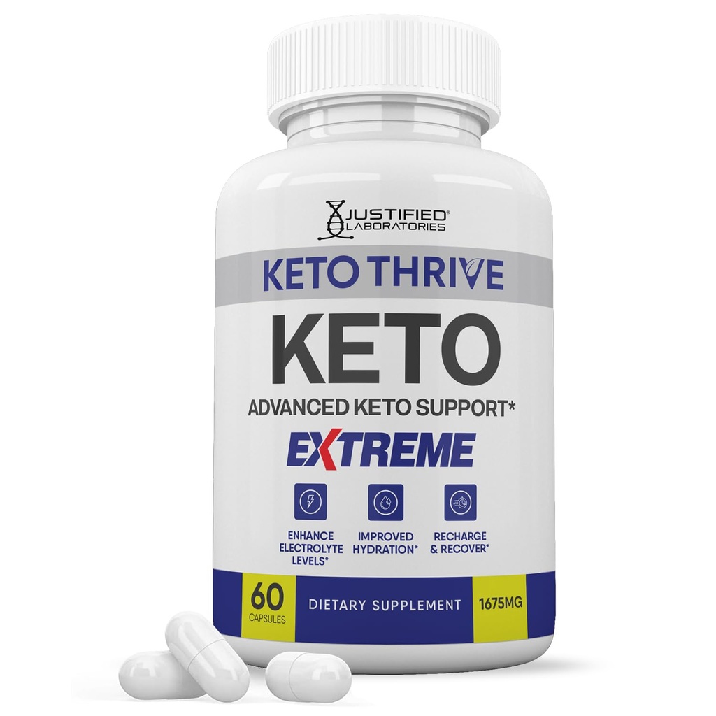 Keto Thrive Keto ACVの極端の丸薬1675MG Ketoサポート ブレンドのカプセルはAppleのサイダーのVinegarの余分バージンのオリーブ オイルの粉の緑茶の葉60のカプセルと公式になされるケトACVのガミーに代わります