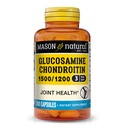 MASON NATURAL Glucosamineのコンドロイチン1500/1200はビタミンCと、正常な柔軟性及び移動性*、280のカプセル、3か月の供給のための共同健康を支えます
