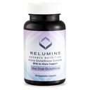 Relumins Advanceの白い活動的なグルタチオンのコンプレックス- 6X ブースター、ALA 及び NAC の最高の線量 900mg グルタチオン-反老化の皮の明るくなる補足- 60 の菜食主義者のカプセル(30 のサービング)