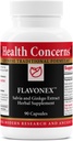 Health Concerns Flavonex - Natural Blood Circulation & Brain Health Supplements - 90 Capsules