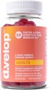 大人のためのd.velopビタミンDグミー - 1200 IU、10 mcg - 高効力ビタミンD3グミー - 免疫サポート、骨と心臓の健康 - 3X高速&より効果的 - 新しいフォーミュラ、ワイルドベリー味60カウント