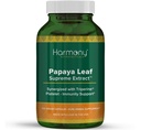 ハーモニー Nutraceuticals Papaya の葉の最高エキスの最も高い効力の最高の生物活動の有機性 Dr. Gumman の臨床等級 120 のビーガン カプセルは Triperine と統合しました