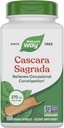 Nature's Way Cascara Sagrada Bark、大人と子供の年齢のための時事な便秘救済12 +、サポートレギュレーション*、非GMOプロジェクト検証、サービングあたり270 mg、180カプセル(パッケージ5月Vary)