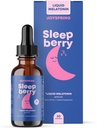 JoySpring SleepBerry 液体メラトニン、マグネシウムのクエン酸塩及びGlycinateの低下および子供のための気分のサフランのピクシー棒