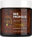 Sosnowskiの蜂のプロポリス | 1500mg 高効力 | Hive-derived Superfood, 野菜カプセル, 60カウント | 2ヶ月の供給