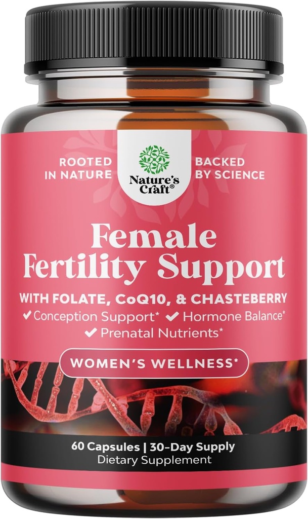 Prenatal Multivitaminsの女性のための豊饒の補足 - 胎児のコリンのイノシトールの葉酸塩のChasteberryおよびCoQ10は女性のためのより速い概念を促進します