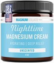Magnum Solaceのマグネシウムのローション–水和の夜間クリームは足、腕または箱に適用します-子供(Unscented)のためになされるTopical塩化物の米国