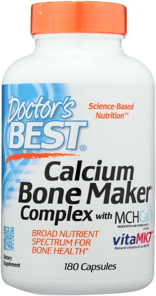 Doctor's Best, Calcium Bone Maker Complex, 180 Caps