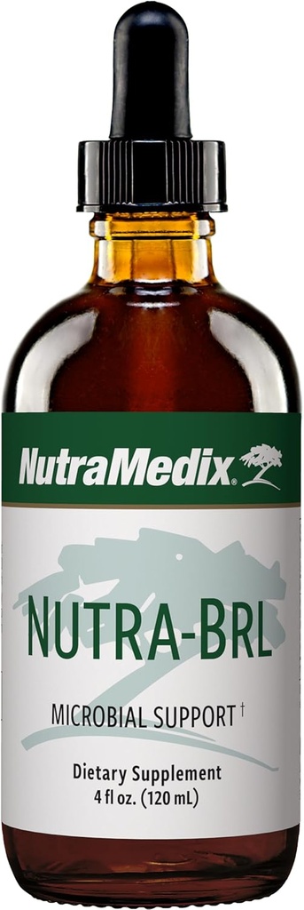NutraMedix Nutra-BRL - 免疫サポート サプリメント Samento Bark, Stevia Leaf and Banderilla Bark for Immune Defense + Microbial Support (4oz)