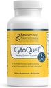 Researched Nutritionals CytoQuel with N-Acetyl Cysteine, Herbal Supplements & Turmeric Extract - Promote Healthy Cytokine Function for Immune Support, Sleep & Physical Comfort (90 Capsules)