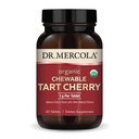 Mercola Organic Chewable Tart Cherry博士(30カプセル)、非GMO、グルテンフリー、大豆フリー