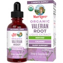 MaryRuth Organic Valerian Root Liquid Drops | 2ヶ月サプライ | 砂糖フリー | USDA Organic Valerian Root Drops | サポート睡眠 | カルムとストレスリリーフ | ヴィーガン | ノンGMO | グルテンフリー | 60 サービング