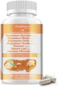 マグネシウムのグリシナート500mg/サービング、マレート、タウレート及び酸化物、筋肉のためのマグネシウムの補足、骨、広がりおよび消化サポート、120のビーガン、非GMO