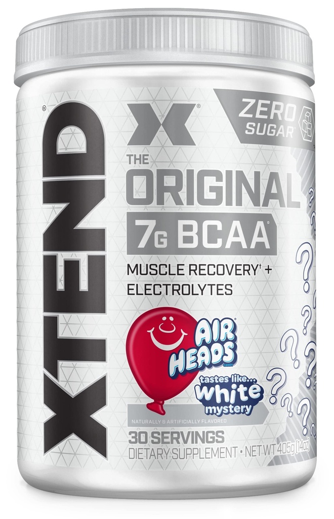 Scivation Xtend XTENDの元のBCAAの粉のエアヘッドのキャンデーの味、7g BCAAおよび2.5g Lグルタミン、男性及び女性のためのアミノ酸の砂糖の自由なポストのワークアウト筋肉回復飲み物、30のサービング