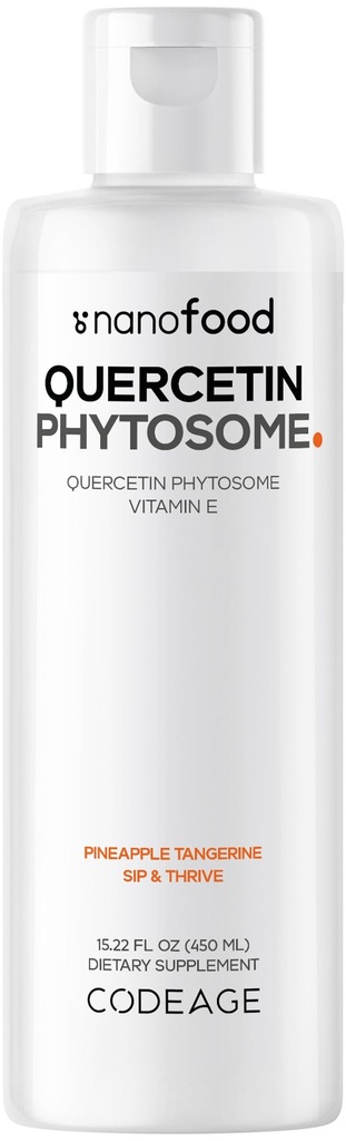 定番液体ケルセチン Phytosome サプリメント, ケルセチン 1000 mg の水分補給剤, 3 ヶ月の供給, 免疫サポート, Sophora Japonica, ビタミン E, 口腔配達, 完全菜食主義者の, 非GMO, 15.22 fl oz