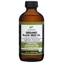 オーガニックブラックシードオイル - USDA認定コールドプレスガラスボトル1.5% Thymoquinone 3X強度トルコブラックCumin NigellaサティバノンGMO 100%純粋なブラックシードオイル(8ozガラスボトル)